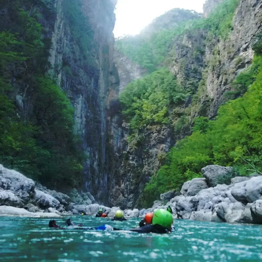 Voidomatis River flowing through the Vikos–Aoos landscape