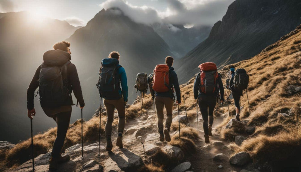 A guided wild camping experience in the Greek mountains